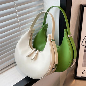 Small PU Leather Women Handbag Tote Shoulder Crossbody Bag