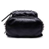 Rivet High Soft PU Women Backpack School Bag Casual Daily Backpack