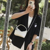 Casual Tote Bag Women Shoulder Bags PU Leather Handbag