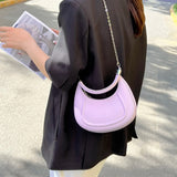 Chain Shoulder Bags for Women Girls PU Leather Crossbody Bags