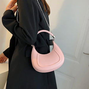 Chain Shoulder Bags for Women Girls PU Leather Crossbody Bags