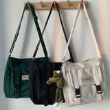 Women's Postman Bag Waterproof Nylon Schoolbag