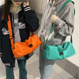 Nylon Shoulder Bag Cross Body Handbag for Women and Men