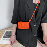 Crossbody Mini Handbag Leather Casual Shoulder Bags Small Tote Purse Bag