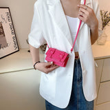 Crossbody Mini Handbag Leather Casual Shoulder Bags Small Tote Purse Bag