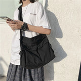 Fatchels Winter Canvas Shoulder Bag Large Capacity