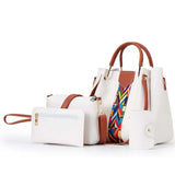 Four-piece Shoulder Bags Messenger Wallets for Woman Handbag Ladies Purse