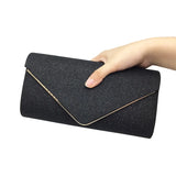 Glitter Envelope Clutch Chain Shoulder Bag for Girl