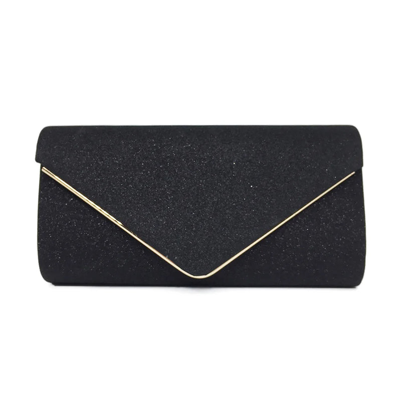 Glitter Envelope Clutch Chain Shoulder Bag for Girl