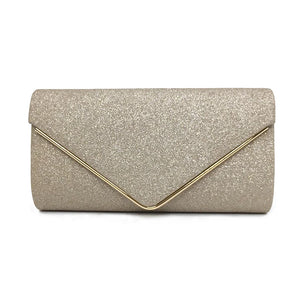Glitter Envelope Clutch Chain Shoulder Bag for Girl