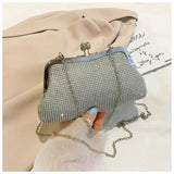 Diamond Evening Bags Hasp Handbag Elegent Chain Women Shoulder Crossbody Bag