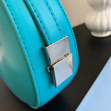 Half Moon Shape Women Bag Leather Clutch Purse Vintage Handbag
