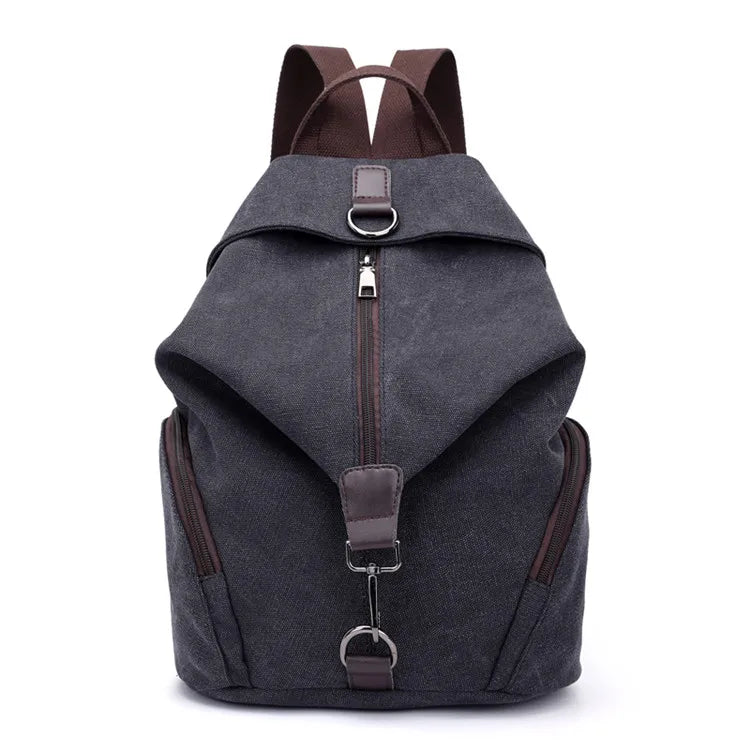 High Women Backpack Canvas Backpacks Girls Female Rucksack School Shoulder