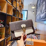 Light Leather Shoulder Bag Cowhide Messenger Handbag Soft Bag Women Bag