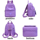 Light Travel Bag Solid Large Capacity Backpack Women's Everything Backpack