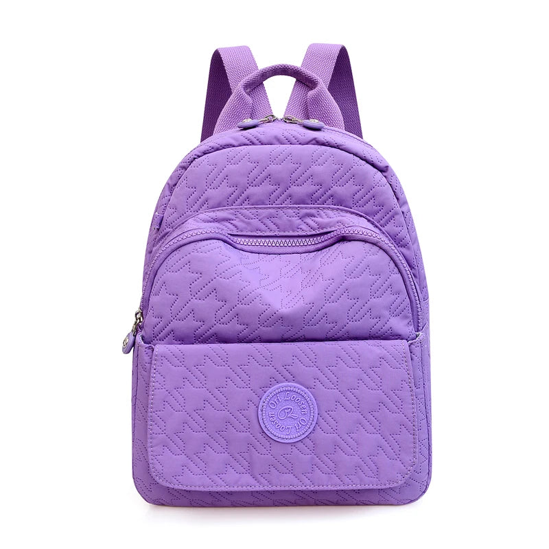 Light Travel Bag Solid Large Capacity Backpack Women's Everything Backpack