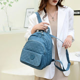 Light Travel Bag Solid Large Capacity Backpack Women's Everything Backpack
