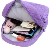 Light Travel Bag Solid Large Capacity Backpack Women's Everything Backpack
