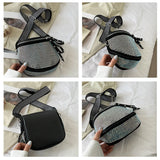 Diamonds Shoulder Chest Bag Rhinestone Crossbody Tote Purse