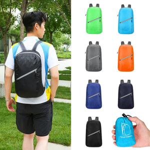 Lightweight Outdoor Folding Bag Waterproof Travel Bag Sports Backpack
