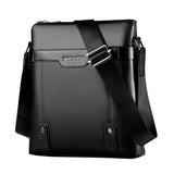 Men's Vintage PU Leather Shoulder Bag Retro Messenger Casual Crossbody Bag