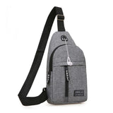 Men's Nylon Waist Bag Fanny Pack Sports Travel Outdoor Chest Bag