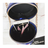 Small Box Shape Shoulder Bag Funny Personality Crossbody Bag