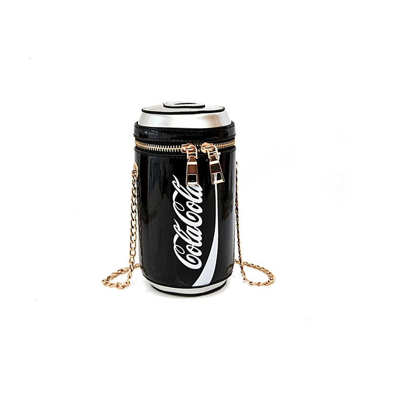 Small Box Shape Shoulder Bag Funny Personality Crossbody Bag