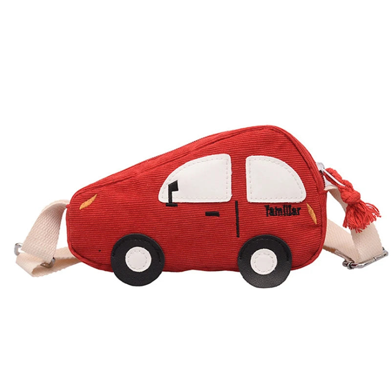 Car Shape Mini Crossbody Bag for Boys Girls