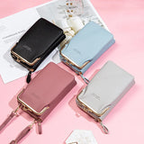 Matte Leather Crossbody Bag Women Shoulder Messenger Clutch Phone Purse Handbag