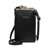 Matte Leather Crossbody Bag Women Shoulder Messenger Clutch Phone Purse Handbag