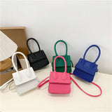Women's Mini Shoulder Bag Flap Crossbody Top Handle Bag