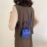 Women's Mini Shoulder Bag Flap Crossbody Top Handle Bag