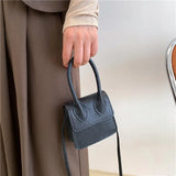 Women's Mini Shoulder Bag Flap Crossbody Top Handle Bag