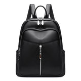 Women Shoulder Backpack Daily Shopping Handbag High PU Leather