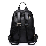 Fashion PU Leather Girl Backpack Shoulder Bag