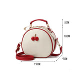 Women's Round Shoulder Bag Mini Crossbody Versatile Portable