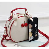 Women's Round Shoulder Bag Mini Crossbody Versatile Portable