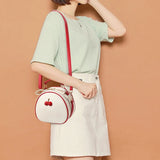 Women's Round Shoulder Bag Mini Crossbody Versatile Portable