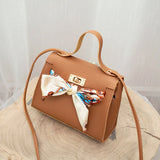 Bow-Knot Shoulder Bag Messenger Purse Women Crossbody Handbag