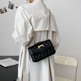 PU Leather Women Shoulder Bag Satchels Solid Female Crossbody