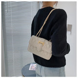 PU Leather Women Shoulder Bag Satchels Solid Female Crossbody