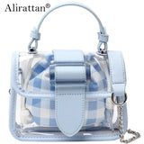 Small PVC Jelly Bag Transparent Shoulder Handbag
