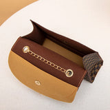 Crown Tassel Square Bag Shoulder Messenger Retro Contrast Bag
