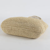 Rattan Women Shoulder Bags Wicker Woven Handbag Large Capacity Straw Tote