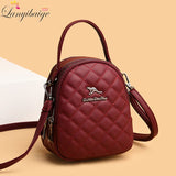 Rhombus Shoulder Bags Women Casual Small Messenger Bags