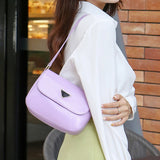 Women's Small PU Leather Shoulder Bags Solid Travel Totes