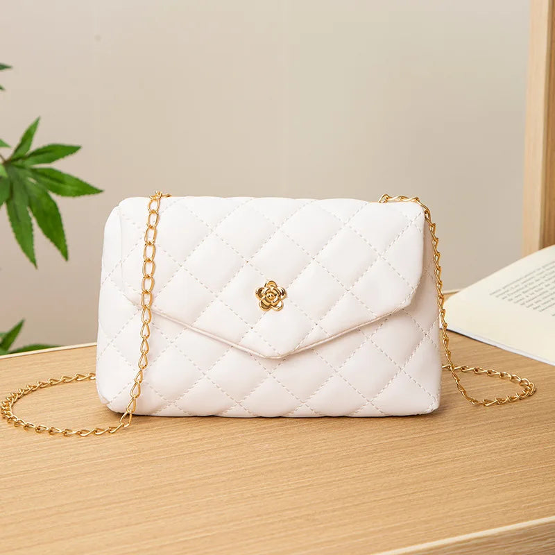 Casual Messenger Bag Crossbody Mini Chain Handbag