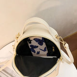 Small Leather Backpack Women Crossbody Bag Multi-Function Shoulder Handbags