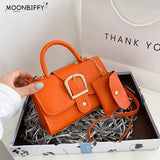Women Shoulder Bag Casual Flap Crossbody Top Handle Bags